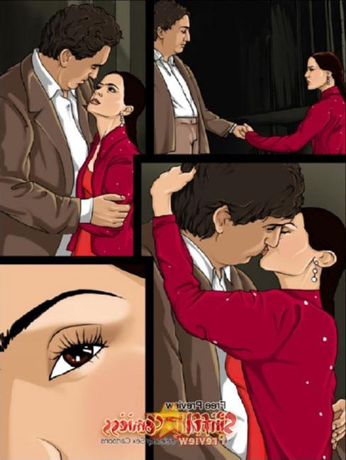 16P Famous actress Halle Berry in hot drawn hardcore action