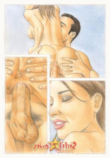 16P Drawn hardcore action with Jessica Alba