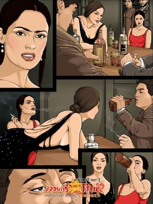 16P Drawn celebrites giving oral sex and having hardcore sex
