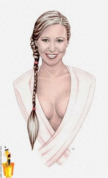 15P Famous nude celebrities in dirty poses in comics style
