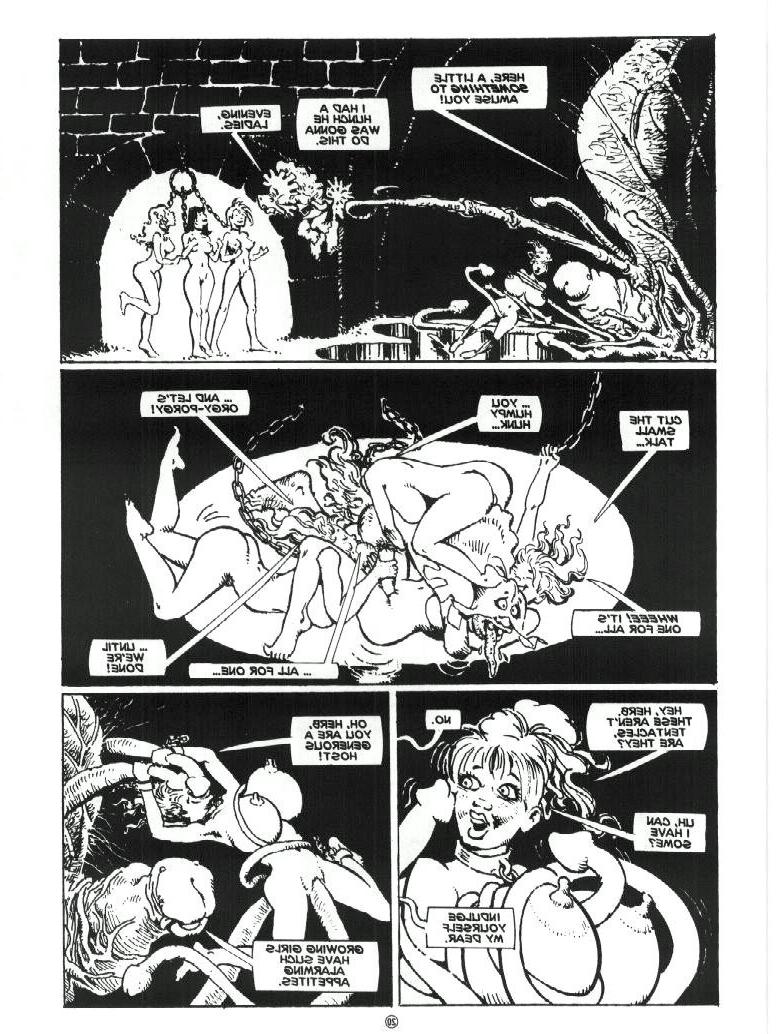 15P riesiger Brust-Bondage-Comic