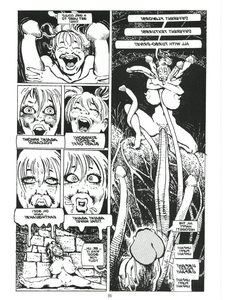 15P riesiger Brust-Bondage-Comic