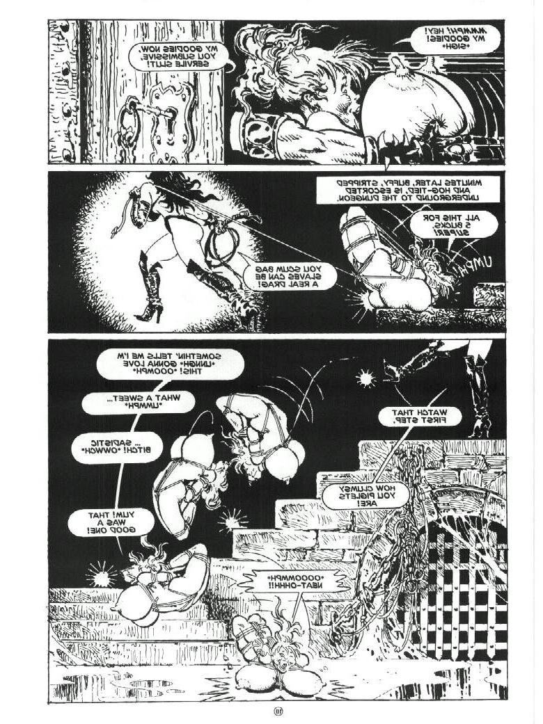 15P riesiger Brust-Bondage-Comic