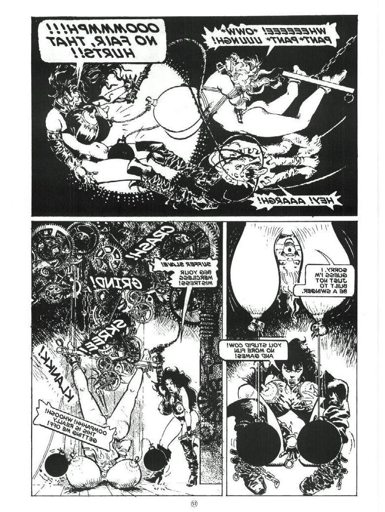 15P riesiger Brust-Bondage-Comic