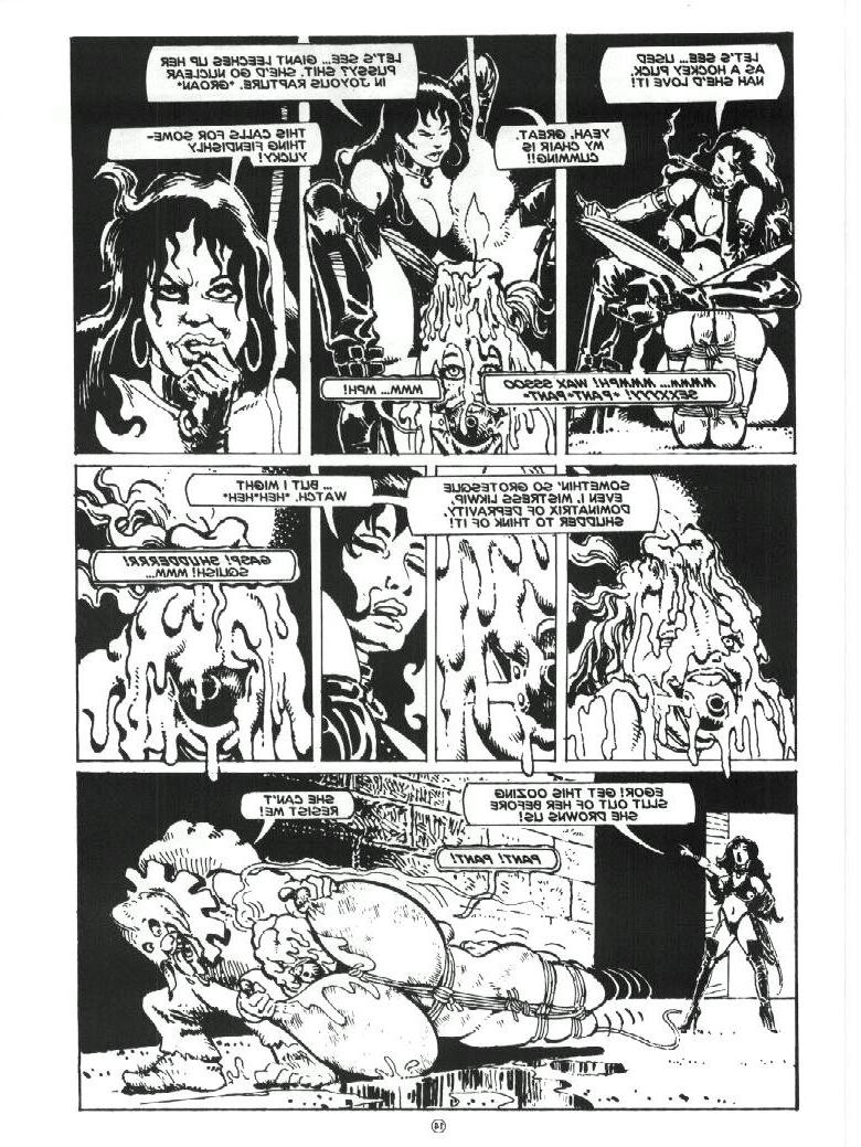 15P riesiger Brust-Bondage-Comic
