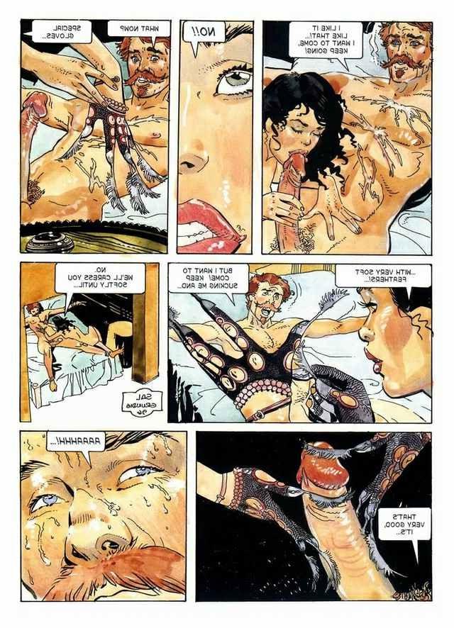 15P unbearable sexual bondage comic
