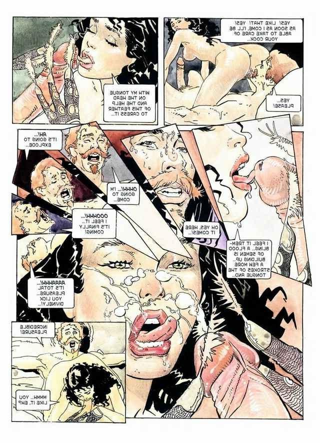 15P unbearable sexual bondage comic