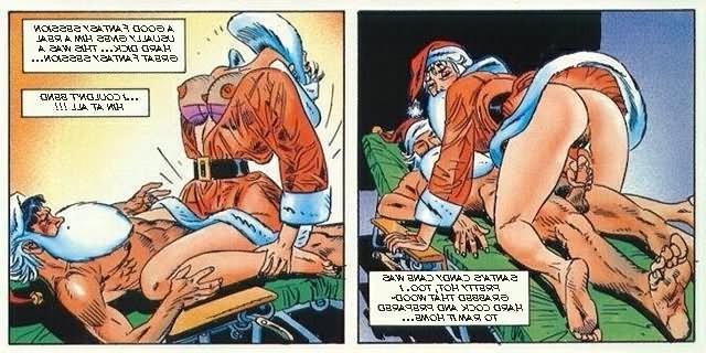 15P A very merry christmas sex comic