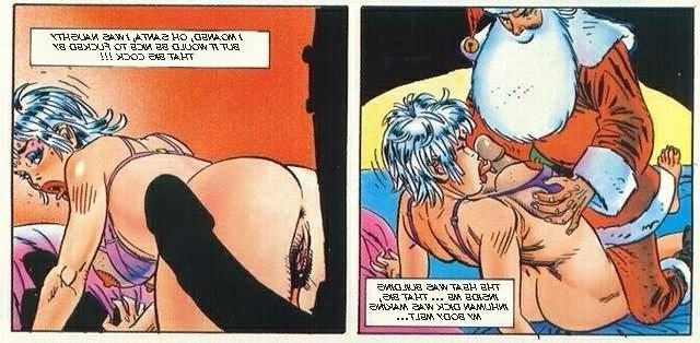 15P A very merry christmas sex comic