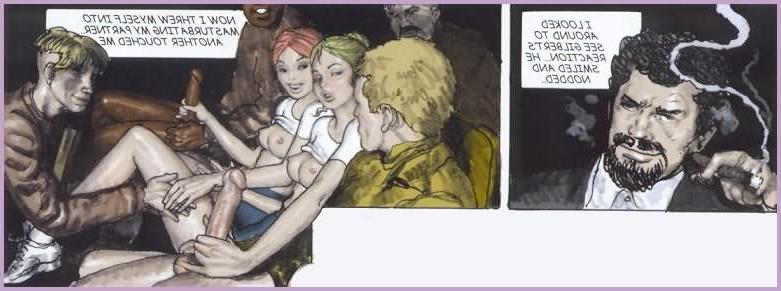 16P Gangbang comic adventures