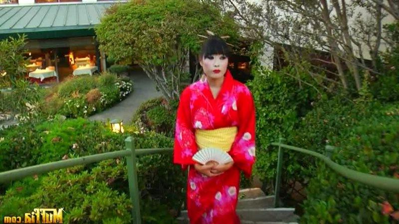 16P Horny Geisha fucked by a white guy with a big cock