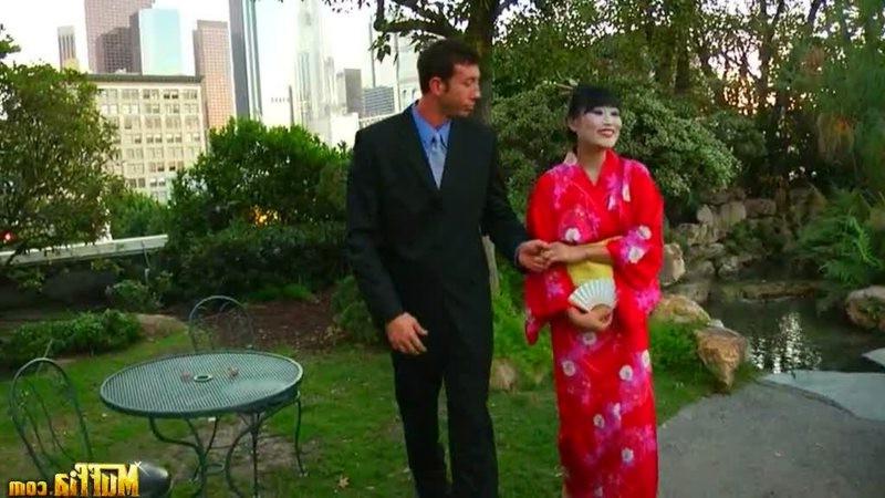 16P Horny Geisha fucked by a white guy with a big cock