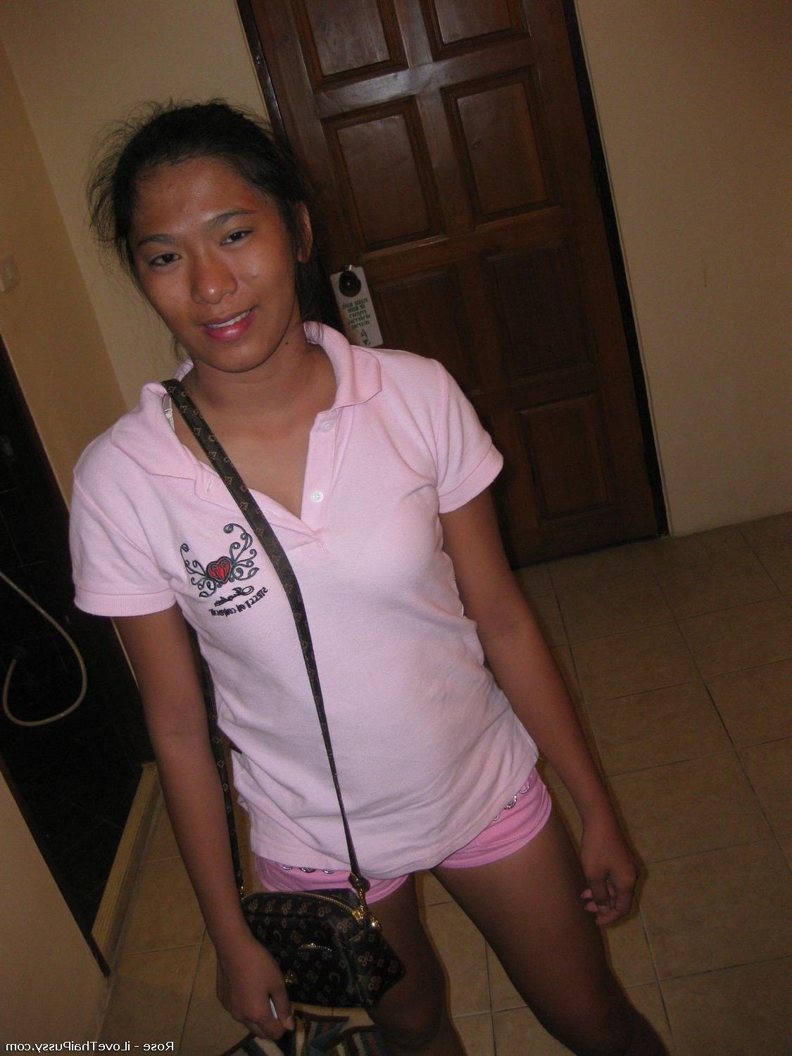 15P Thai Teen Bargirl Paid To Fuck A Tourist No Condom