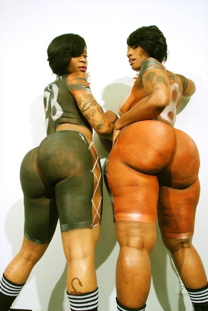 16P Cherokee D Ass and Bodyxxx as football players
