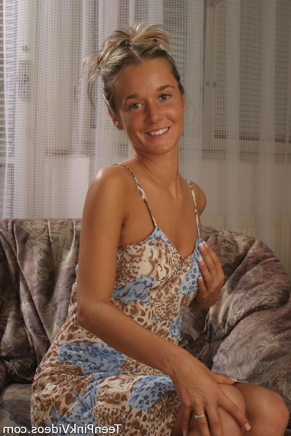15P Delicious teen babe spreads her pussy wide open