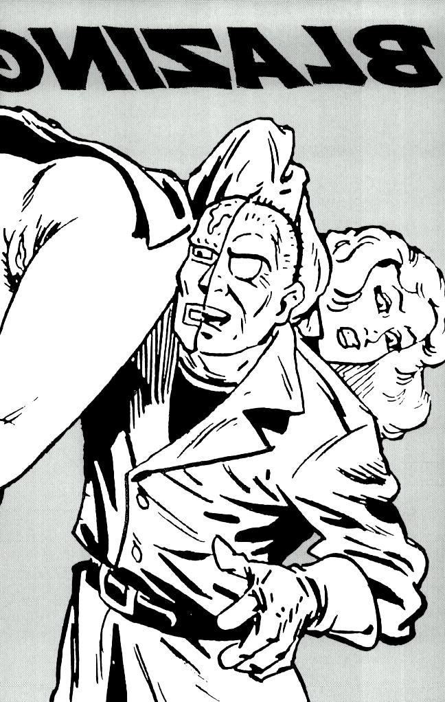 15P big breasted women solders comic