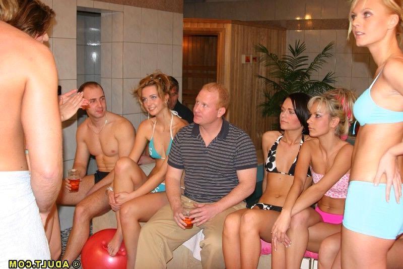 15P Whores get stuffed hard at a college frat orgy