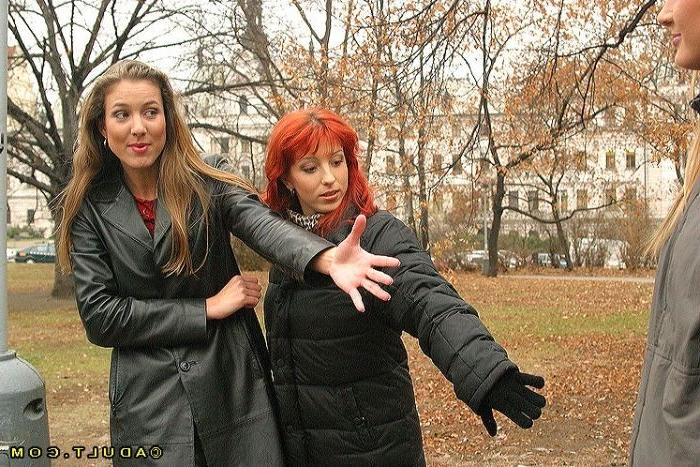 16P Two lesbians take advantage of a curious slut