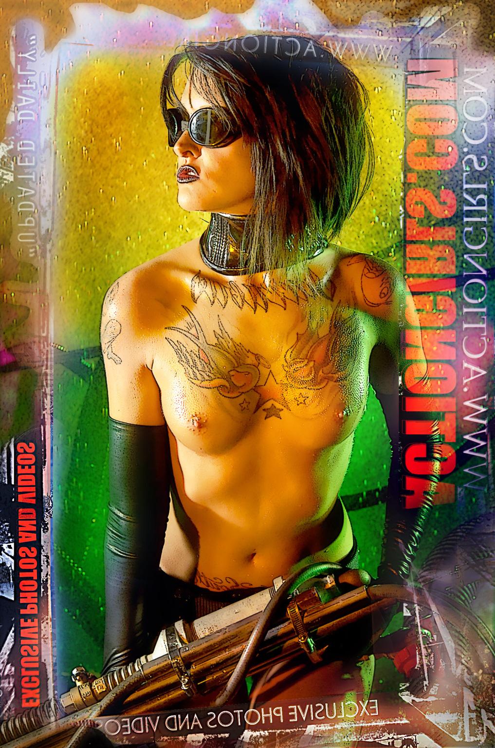 16P Exclusive Actiongirls Web Poster Series Photos Actiongirlscom