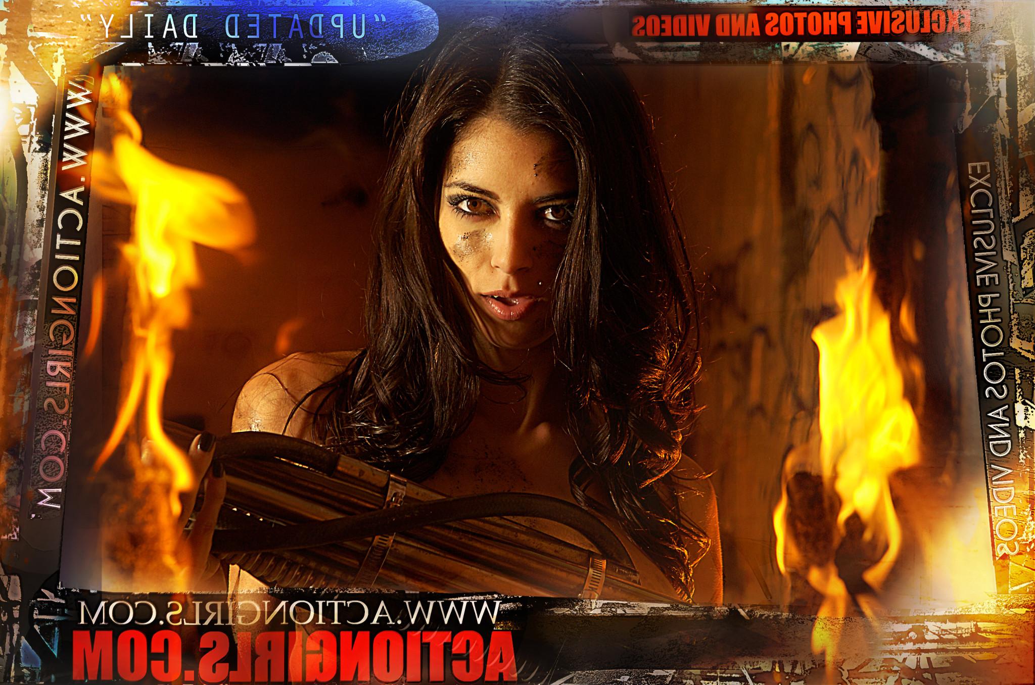 14P Exclusive Actiongirls Web Posters Deluxe Ser 5 Photos Actiongirl