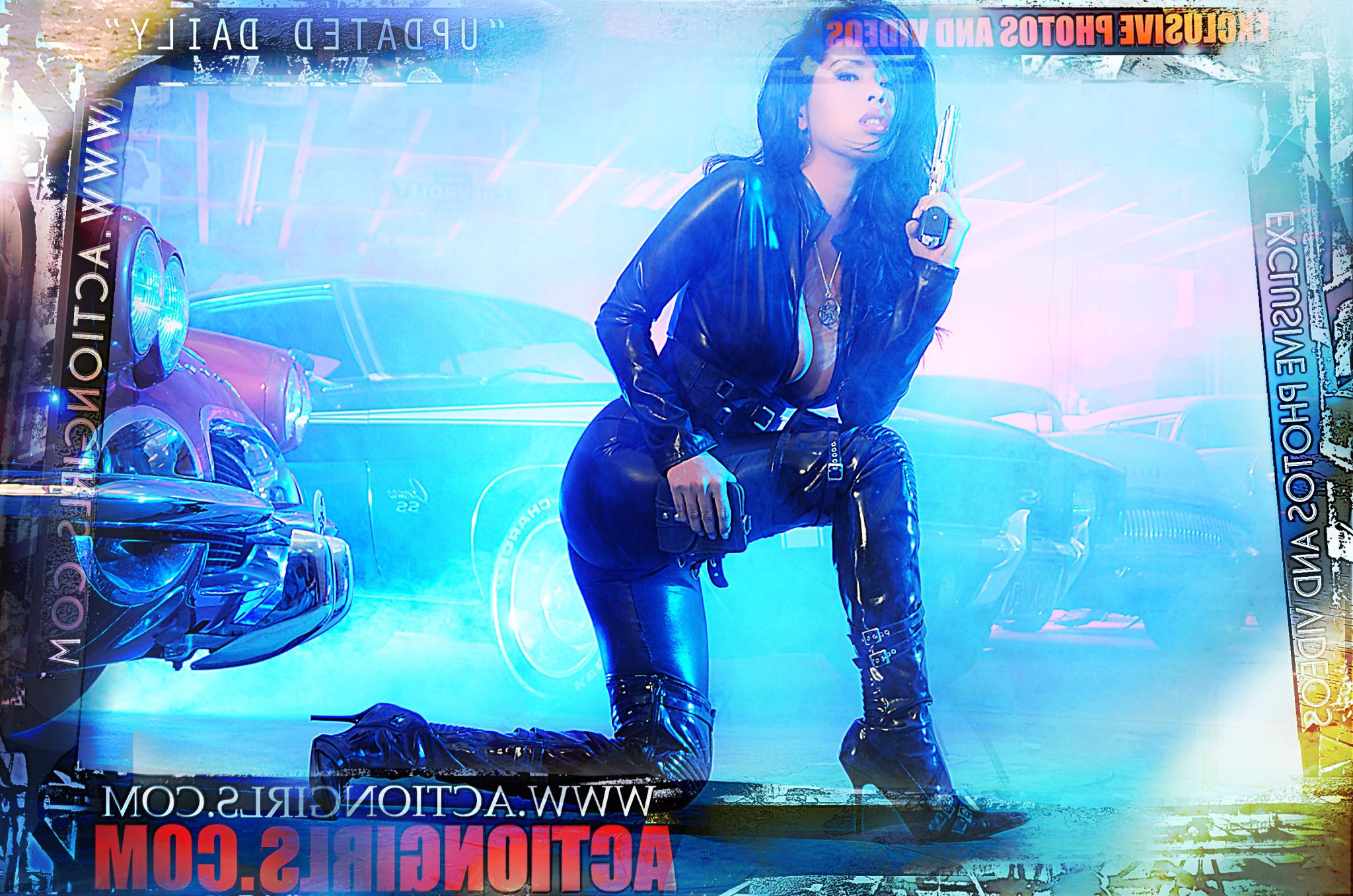 14P Exclusive Actiongirls Web Posters Deluxe Ser 5 Photos Actiongirl