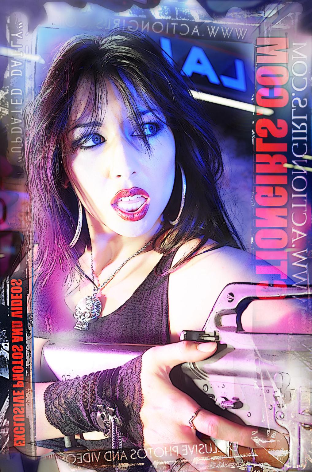 16P Exclusive Actiongirls Web Posters Deluxe Series 10 Photos Actiongirlscom