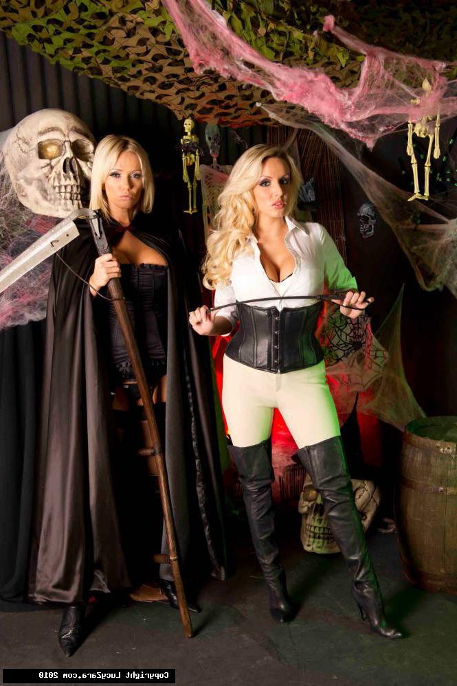15P Lucy Zara and a whole lot of filthy fun for Halloween
