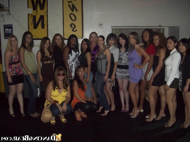 16P Naughty girls giving awesome blowjob on late hardcore party
