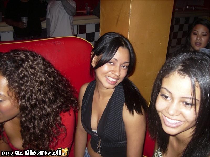 16P Naughty girls giving awesome blowjob on late hardcore party