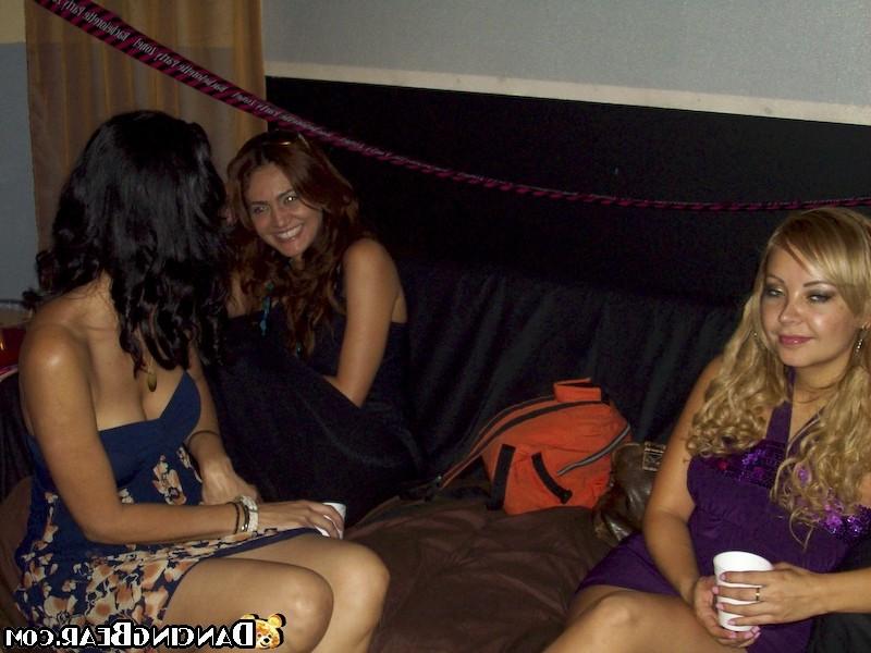 16P Drunk partygirls sucking and fucking at a wild sex orgy