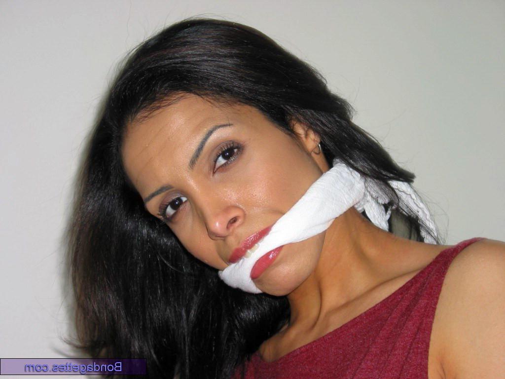 16P Indian secretary bondage of sexy milf dominated and tied up at work