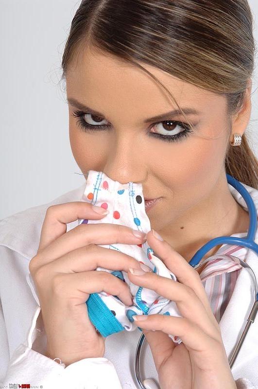 16P Sexy doctor Blue Angel spanks naughty short skirt teen Peaches