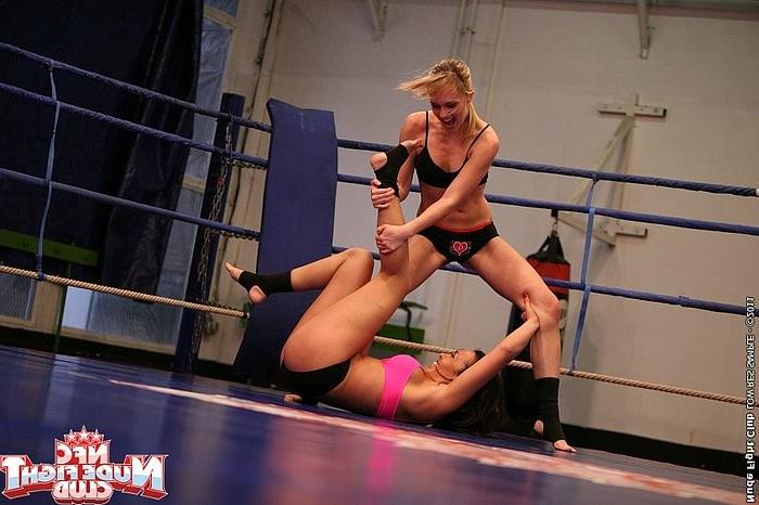 16P Blue Angel lesbian dominant in catfight with Rio