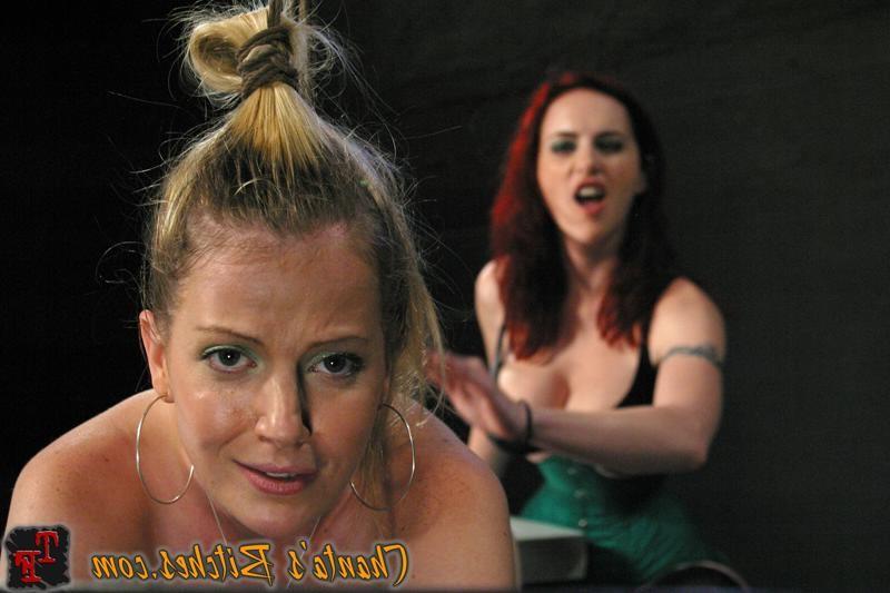18P Blonde Anita Blue gets rope bound and pussy wired for orgasm