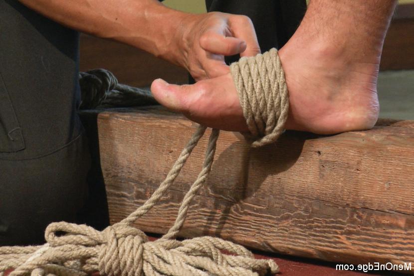 15P A straight cop gets tied up and edged.