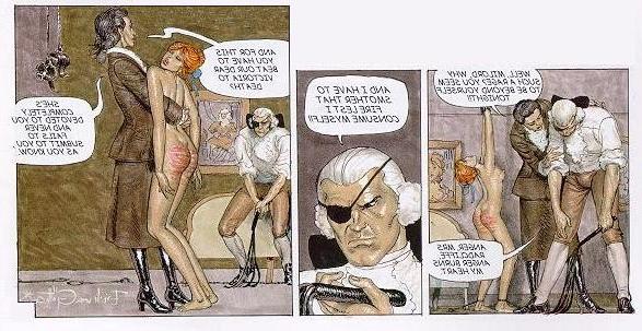 15P thin perfect breast redhead bondage sex comic