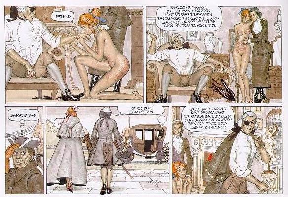 15P thin perfect breast redhead bondage sex comic