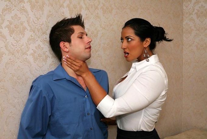 12P Horny pervert Latina fucks Texan white guy in the ass
