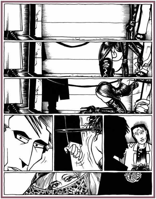 15P underground leather sex fetish comic