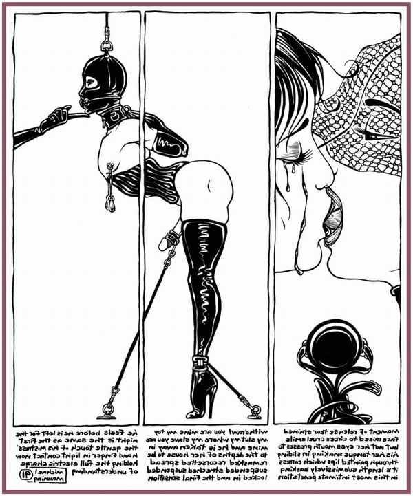 15P underground leather sex fetish comic