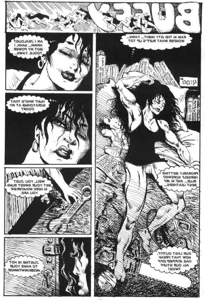 15P muscular busty lesbian sex fetish comic