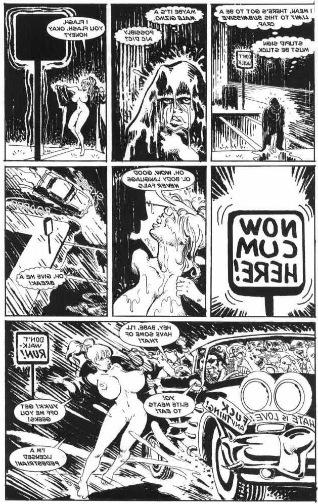 15P muscular busty lesbian sex fetish comic