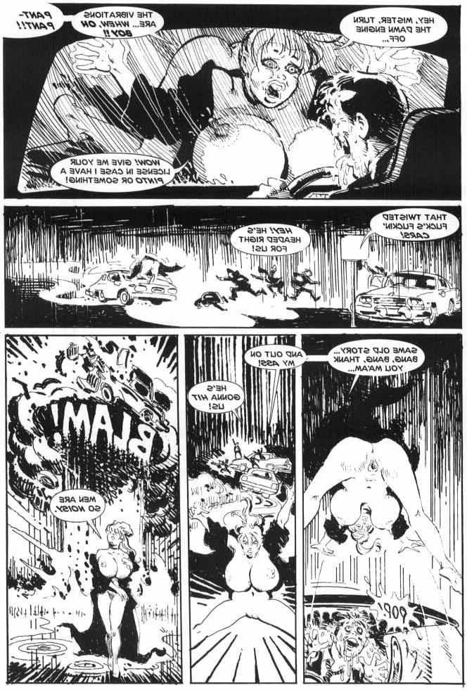 15P muscular busty lesbian sex fetish comic