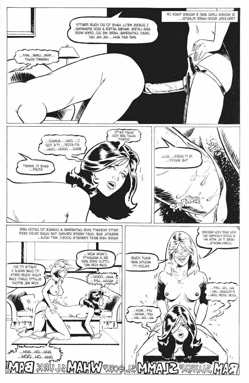 15P hardcore lesbian bondage sex comic