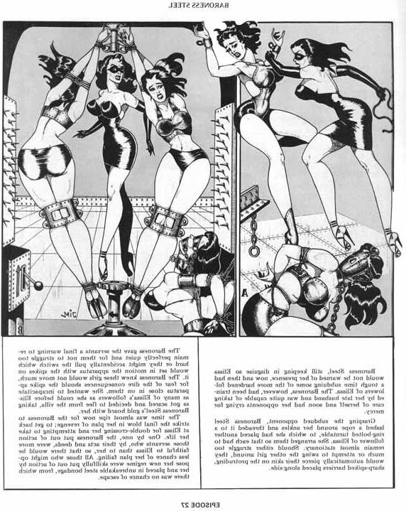 15P ropes chains and leather comic