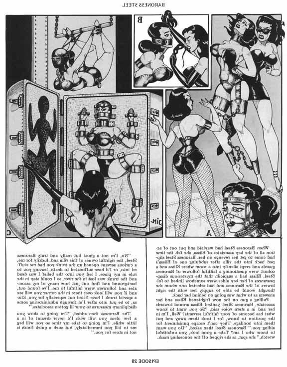 15P ropes chains and leather comic