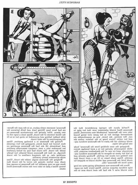 15P ropes chains and leather comic