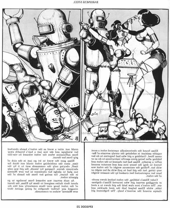15P ropes chains and leather comic