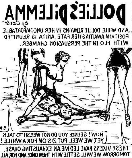 15P very old bondage comic