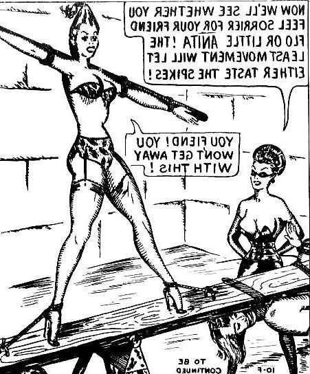 15P very old bondage comic